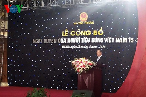 Tag der Verbraucherrechte in Vietnam bekanntgegeben - ảnh 1